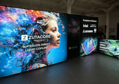 Graphic Light Wall
